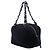 Borsa Chanel Black Small CC Jersey Bowler Nero - vista 2
