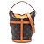 Borsa Bucket Duffle Louis Vuitton Marrone Monogram