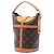 Borsa Bucket Duffle Louis Vuitton Marrone Monogram - vista 2