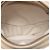 Chanel Borsa a tracolla rotonda in agnello trapuntato CC marrone con nappa Beige - vista 4