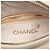 Chanel Borsa a tracolla rotonda in agnello trapuntato CC marrone con nappa Beige - vista 5