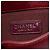 Chanel Boy Brick Horizontal Flap in agnello rosso e acrilico Bordò - vista 5