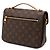 Louis Vuitton Pochette Metis Monogram Marrone - vista 2