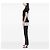 Chanel Deauville Wallet On Chain aus grauer Canvas - Ansicht 6