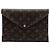 Louis Vuitton Pochette Kirigami Set Braun Monogram