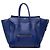 Céline Celine Blue Mini Kalbsleder Luggage Tote Blau