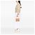 Chanel Rita Flap in scamosciato trapuntato beige - vista 6