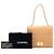 Chanel Rita Flap in scamosciato trapuntato beige - vista 7