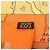 Sciarpa in seta Hermès Orange Le Monde Est Vaste 90 Arancione - vista 5