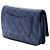 Chanel Blue CC gestepptes Lammleder Wallet On Chain Blau Marineblau - Ansicht 2