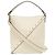 Borsa a secchiello Valentino in pelle bianca con Rockstud