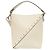 Borsa a secchiello Valentino in pelle bianca con Rockstud - vista 2