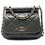 Clutch Chanel Green Small CC Quilted Caviar Bar Flap con catena Verde Verde oliva