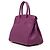 Hermès Purple Togo Birkin Retourne 30 Porpora Viola scuro - vista 2