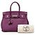 Hermès Purple Togo Birkin Retourne 30 Porpora Viola scuro - vista 8