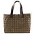 Tote in nylon Chanel Brown New Travel Line Marrone Cachi