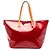 Louis Vuitton Red Monogram Vernis Bellevue GM Rosso