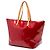 Louis Vuitton Red Monogram Vernis Bellevue GM Rosso - vista 2