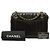 Borsa a Spalla Chanel Black CC Vertical Quilt Lambskin Medallion Nero - vista 8