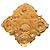 Spilla Chanel Gold Gold Plated Rhombus Faux Pearl D'oro - vista 2