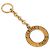 Portachiavi Logo Chanel Gold placcato oro D'oro - vista 2