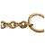 Portachiavi Logo Chanel Gold placcato oro D'oro - vista 3