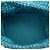 Borsa a secchiello Chanel Blue Tweed Pending CC Top Handle Turchese - vista 4