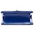 Chanel Blue CC Trapuntato Vernice Single Flap - vista 3
