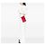 Pochette Louis Vuitton Red Epi Neverfull Rosso - vista 6