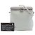 Vanity Beauty case Chanel White CC Metallic Calfskin Bianco Bianco sporco - vista 7
