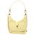 Bulgari Borsa Serpenti Ellipse in pelle nera piccola Bvlgari Giallo