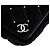 Clutch de pulso Chanel Black CC em veludo matelassê e cristal Preto - vista 5
