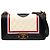 Chanel White Old Medium Multicolor Quilted Lambskin Crest Boy Flap Bianco Crudo