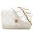 Wallet On Chain Portafoglio con catena Chanel White Quilted Lambskin Romance Bianco