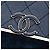 Lady Coco Flap Chanel Blue CC Stitched Caviar e Suede Blu scuro - vista 5