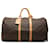 Louis Vuitton Marrone Monogram Keepall 55