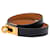 Bracelet Kelly Double Tour en cuir Swift noir Hermès  - vue 2