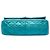 Chanel Blue Quilted Metallic Calfskin Reissue 2.55 Flap 227 Turchese - vista 3