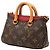 Louis Vuitton Marrone Monogram Nano Pallas - vista 2
