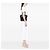 Tote Chanel Black CC Quilted Lambskin Country Club - vista 6