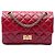 Chanel Red Quilted Aged Calfskin Reissue 2.55 Single Flap 224