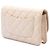 Chanel Beige Round CC gesteppte Kalbsleder Wallet On Chain mit Flip Lock Verschluss - Ansicht 2