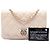 Chanel Beige Round CC gesteppte Kalbsleder Wallet On Chain mit Flip Lock Verschluss - Ansicht 7