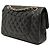 Chanel Black Medium Classic Caviar Double Flap Schwarz - Ansicht 2
