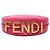 Fendi Borsa Hobo Fendigraphy in pelle rosa, piccola - vista 3