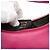 Fendi Borsa Hobo Fendigraphy in pelle rosa, piccola - vista 6