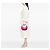 Fendi Borsa Hobo Fendigraphy in pelle rosa, piccola - vista 7