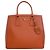 Tote Prada Orange Saffiano Lux Parabole Arancione