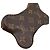 Tarjetero Louis Vuitton Brown Monogram Bone Castaño - vista 11