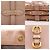 Borsa a mano in pelle borchiata Miu Miu Beige - vista 17